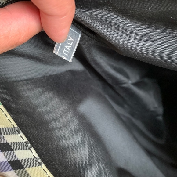 Authentic VINTAGE BURBERRY Checkered medium long tote - Picture 15 of 16